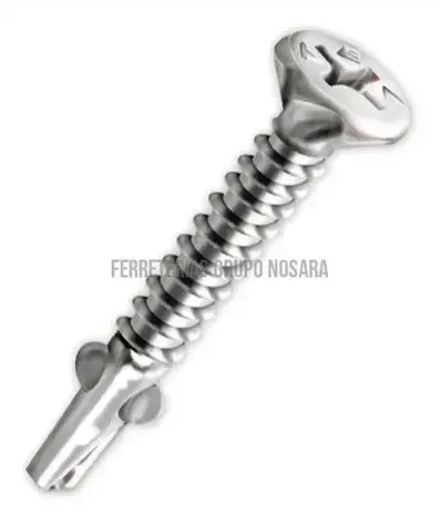 TORNILLO PINTA C/ESTRIA 8 X 2"" P/BROCA-