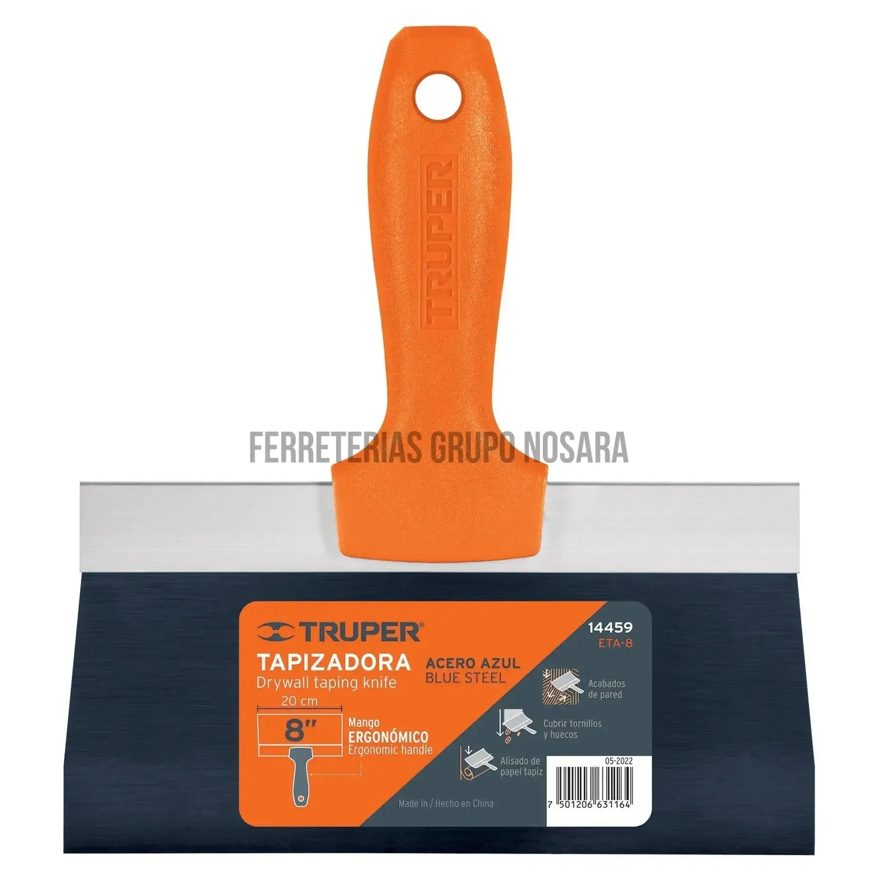 TRUPER ESPATULA P/GYPSUM 8' 14459-