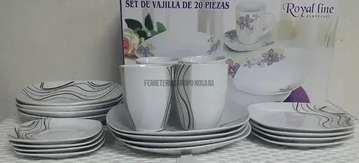 VAJILLA 20PCS 705-DN08-MN014355-4036730826913