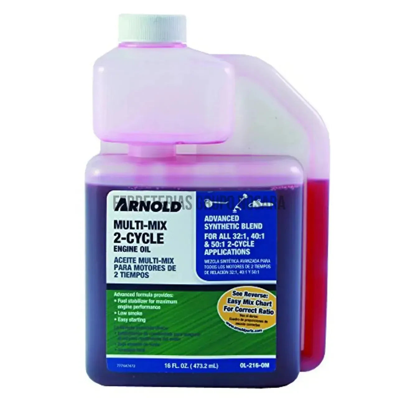 ACEITE ARNOLD MULTI-MIX P/MOTORES 2TIEMP-MN014539-037049931385