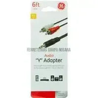 CABLE 3.5ST M A 2RCA M 6FT 33568 GE-MN014640-030878335683