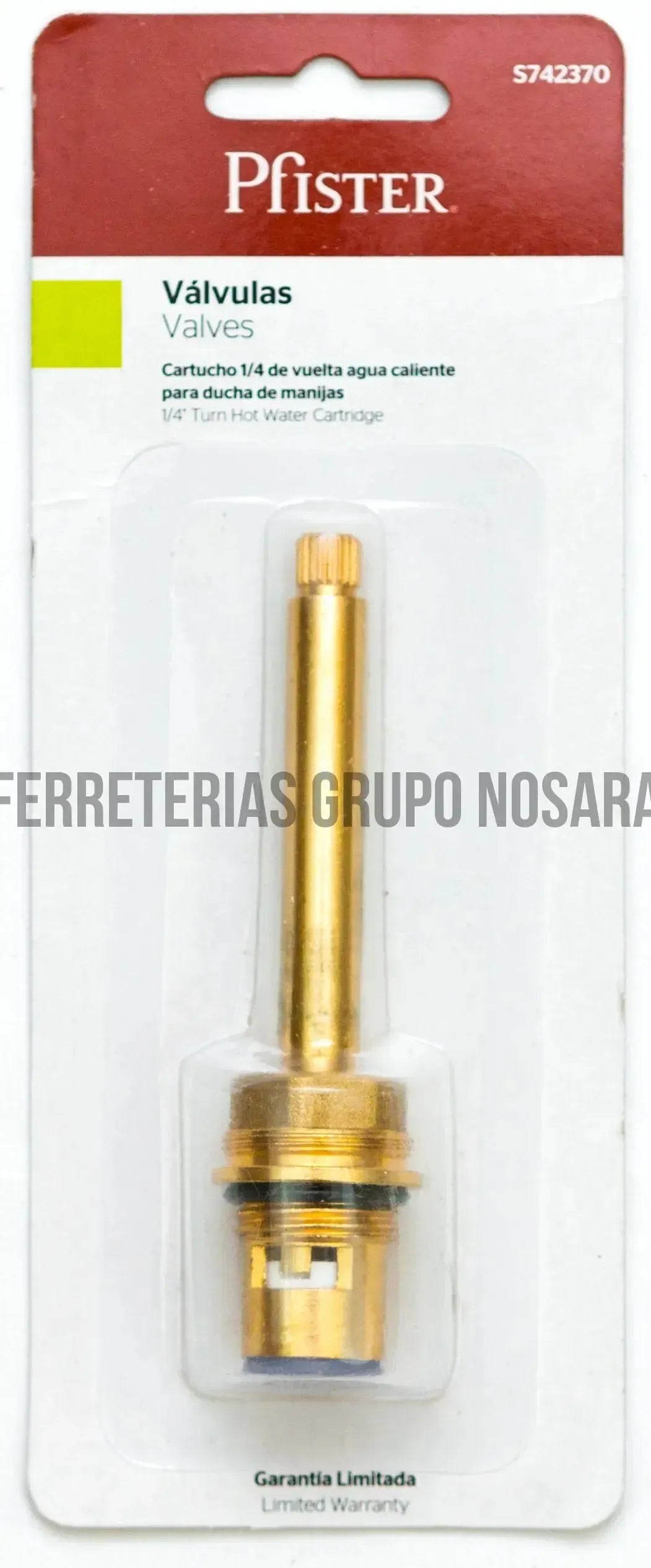 Embolo para llave empotrada 013 y lateral 801 Classic Pfister S742370 (sust. 9742370)-MN800851-038877619117