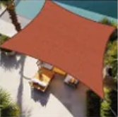 TOLDO VELA 5X5 TERRACOTA SO-TOL-5X5-TE