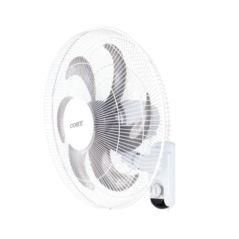 COBY 18" WALL FAN BCO 2218WF-WHT