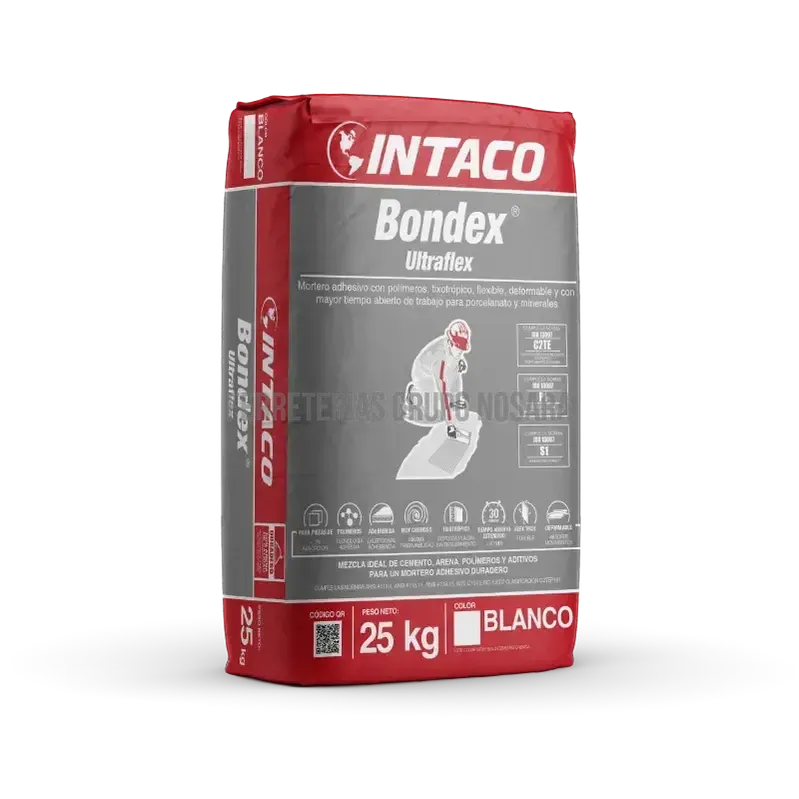 BONDEX ULTRAFLEX BLANCO 25 KG INTACO-