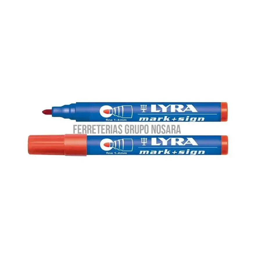 MARCADOR LYRA PERMANENTE ROJO 4010017-