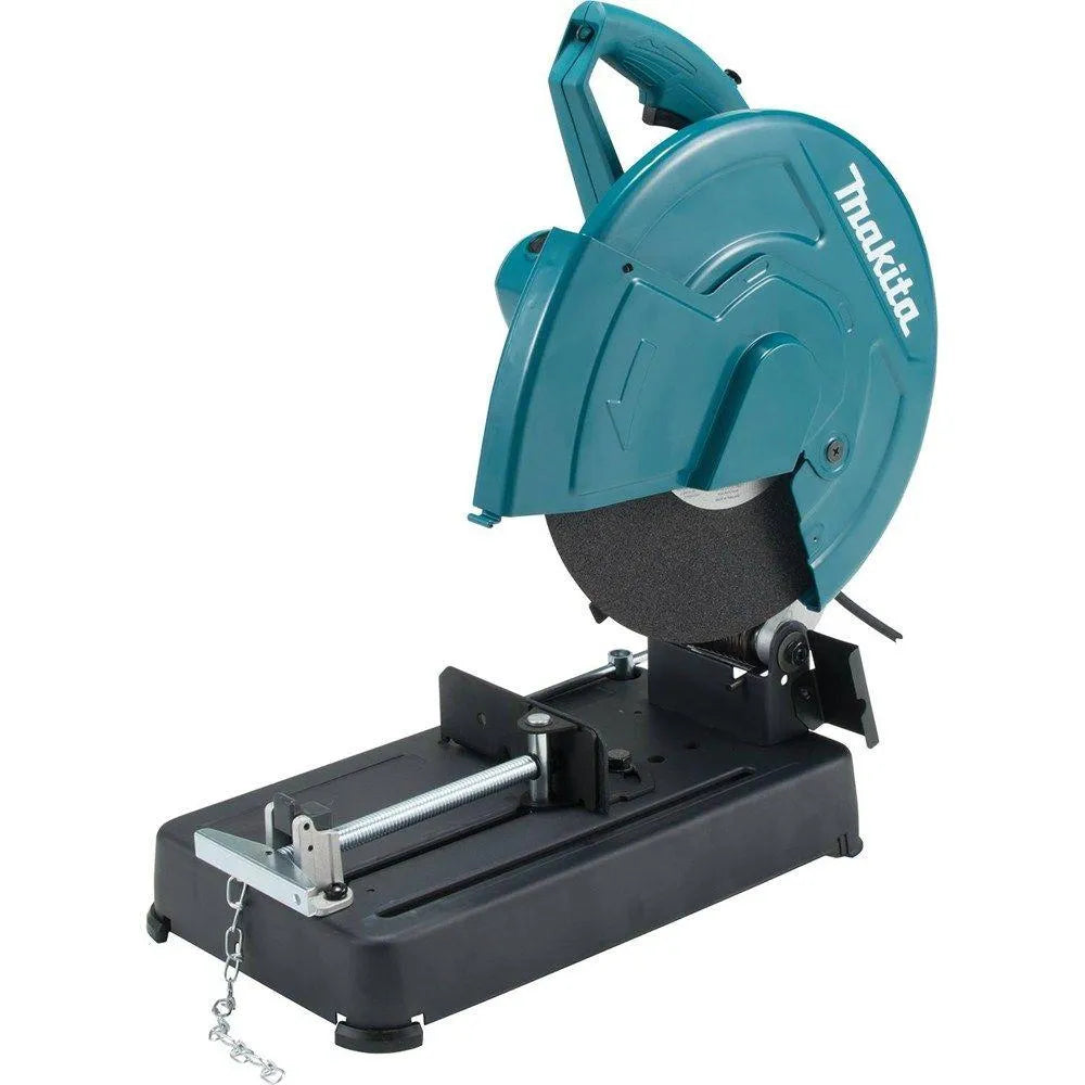 Sierra de corte Makita LW1401, 120 V, 14 pulgadas de diámetro, diámetro de rueda 3800 R