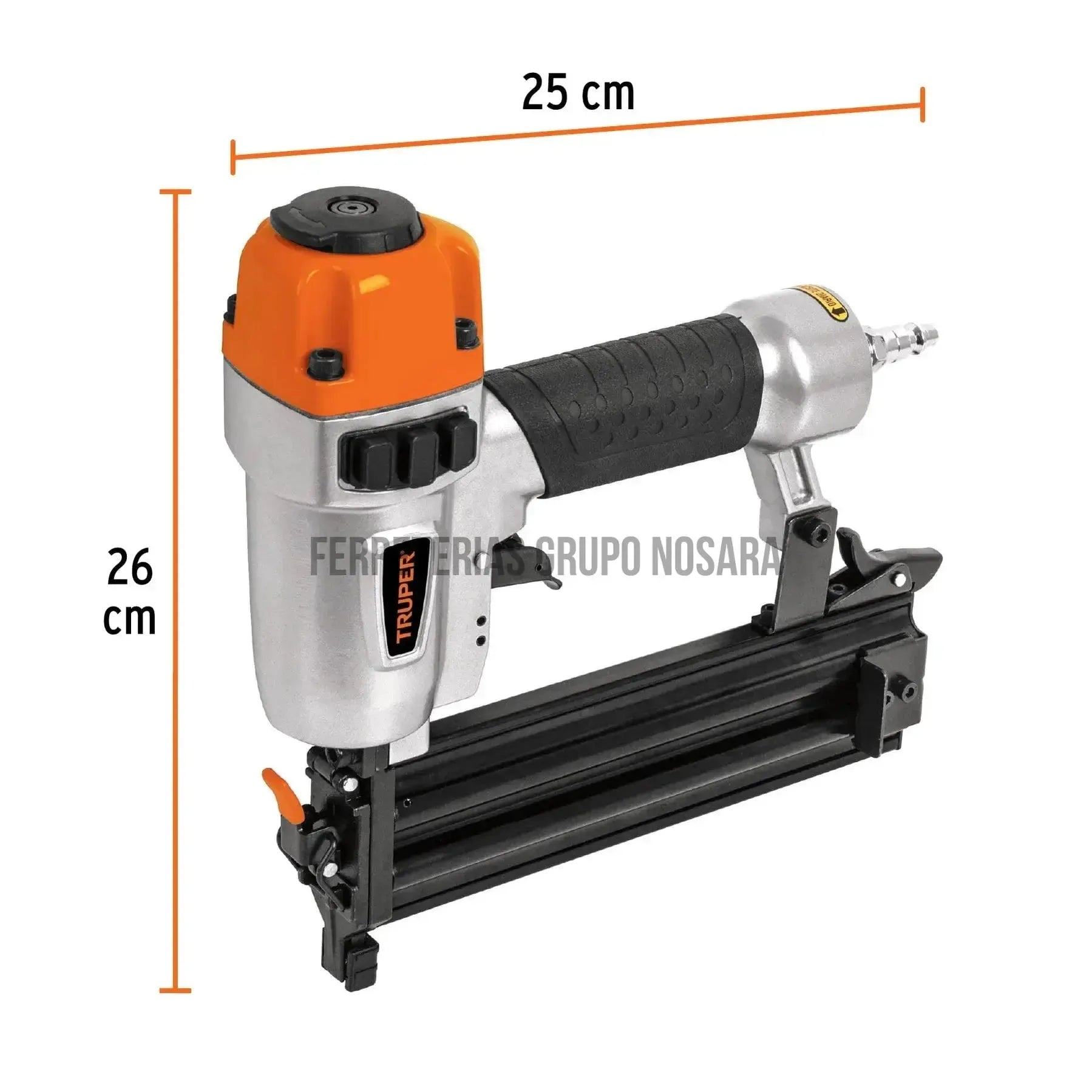 Clavadora neumática profesional, calibre 18, Truper-
