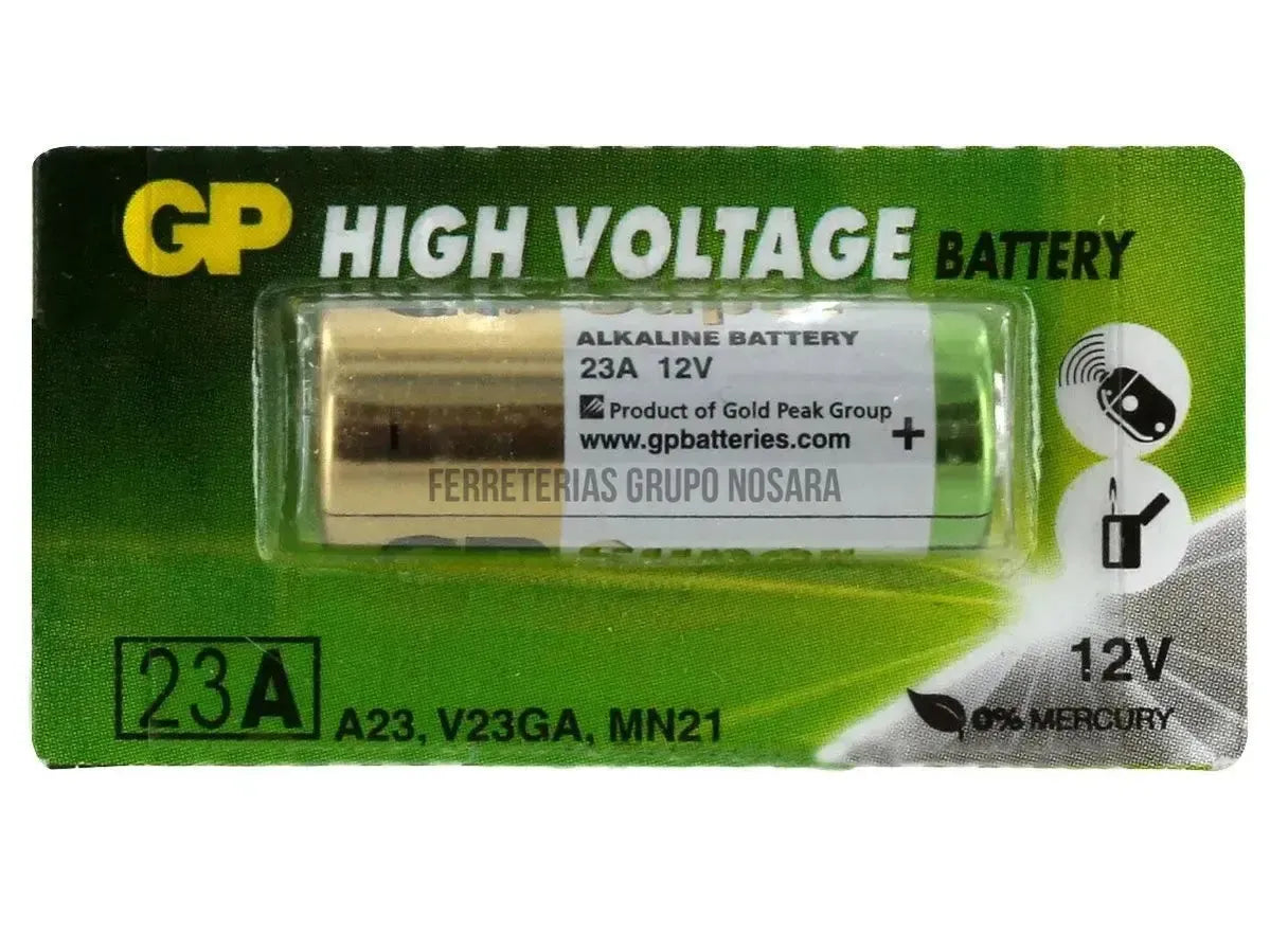 BAT 23A ALKALINA BLISTER 5 UNIDADES 12V-