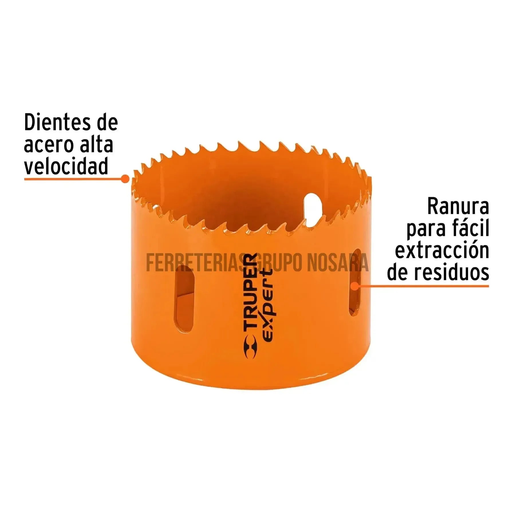 Broca sierra bimetálica 2-3/4 TRUPER / 18120-
