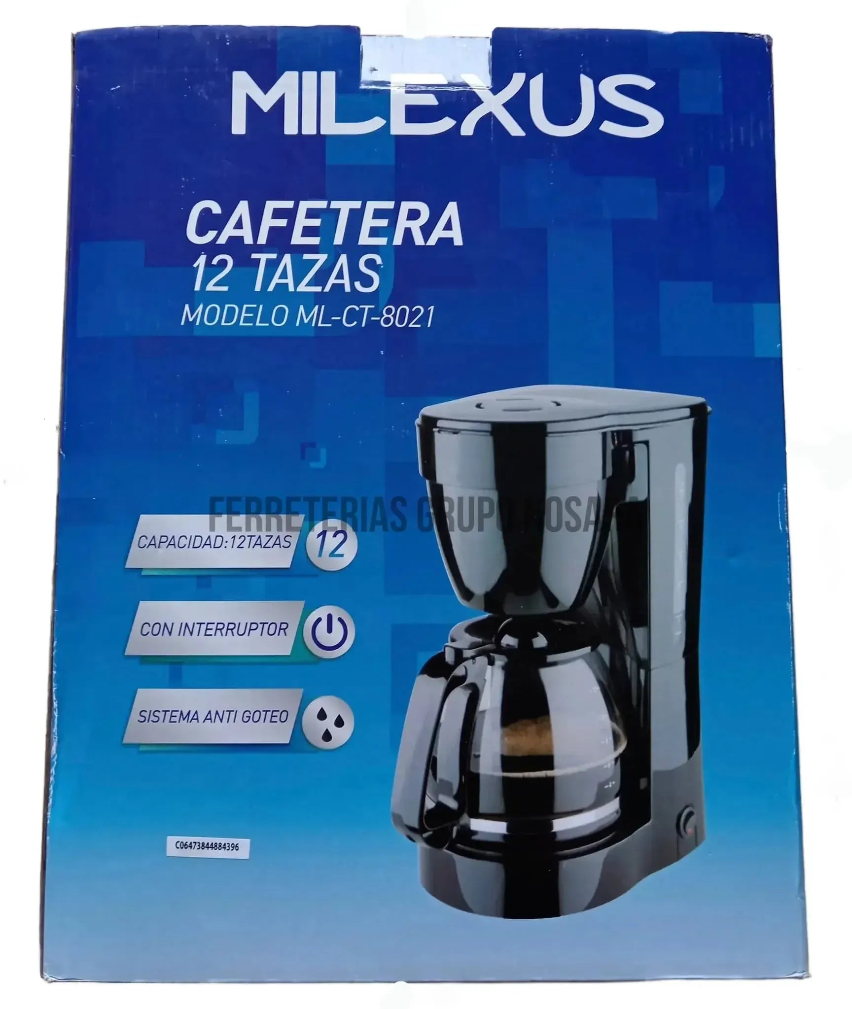 MILEXUS Black and Decker CAFETERA ML-CT-8021-