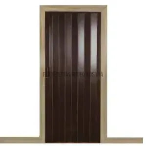 PUERTA PLEG MILANO MARRÓN 120X240CM HOGGAN / DHD-L43-120-
