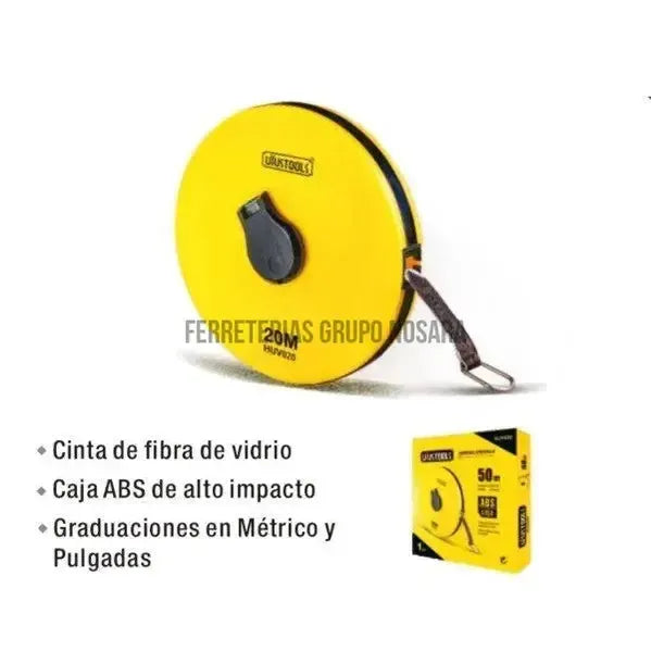 CINTA TOPOGRAFO REDONDA UYUSTOOLS 30M-