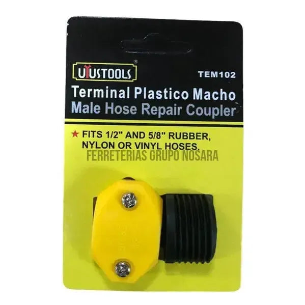 ACOPLE P/MANGUERA MACHO 1/2X3/4 TEM102 UYUSTOOLS-