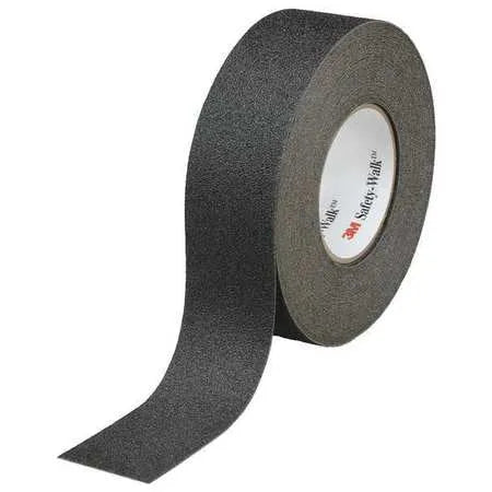 Cinta antideslizante 3M, Safety-Walk de uso general n.° 610, negra, rollo de 2″ X 60′