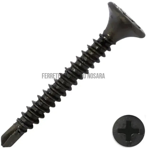 TORNILLO GYPSUM/DUROCK P.BROCA #8X1.1/2"-