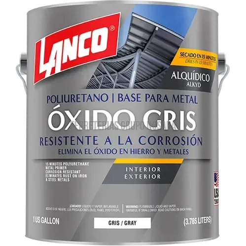 LANCO METAL PREM GRIS 15 MIN GLN MM225-4-000609-718594022543