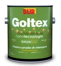 Pintura satinada Goltex 1100 galon Sur 0110094006 (base pastel)-000758-7441105651750
