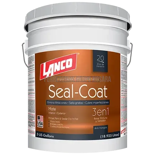 Pintura mate Seal-Coat cubeta Lanco (base pastel) / SC445-2-