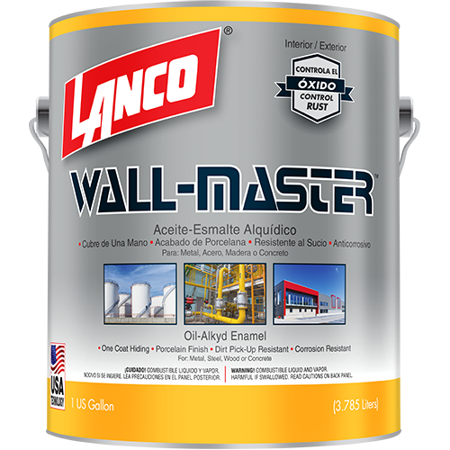Pintura esmalte mate Wall Master galon Lanco Base Pastel / WS1048-4