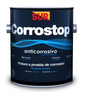 Pintura anticorrosiva Corrostop 9000 cuarto Sur 0900035114 (tipo minio rojo II)