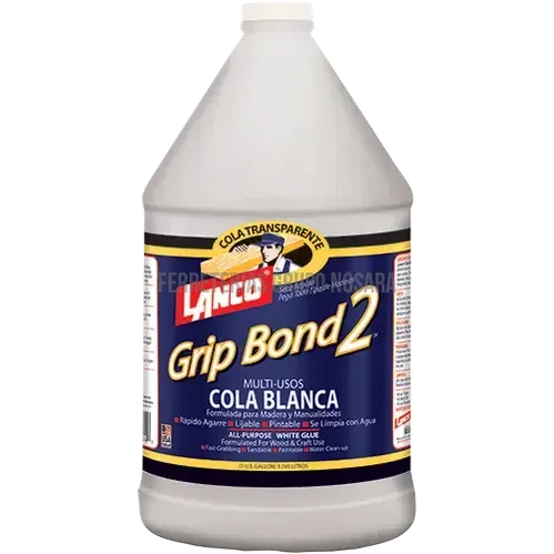 Cola para madera Grip Bond 2 blanca GLN Lanco / WA502-4-001922-718594050249