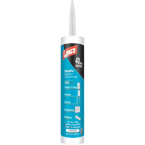 Sellador acrilico pintable Siliconflex tubo Lanco (almendra) / CC768-18