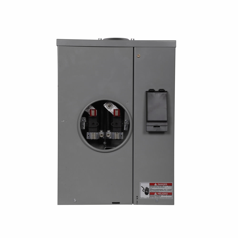 Base para medidor con breaker 200A Cutler Hammer MBB200BTSCR