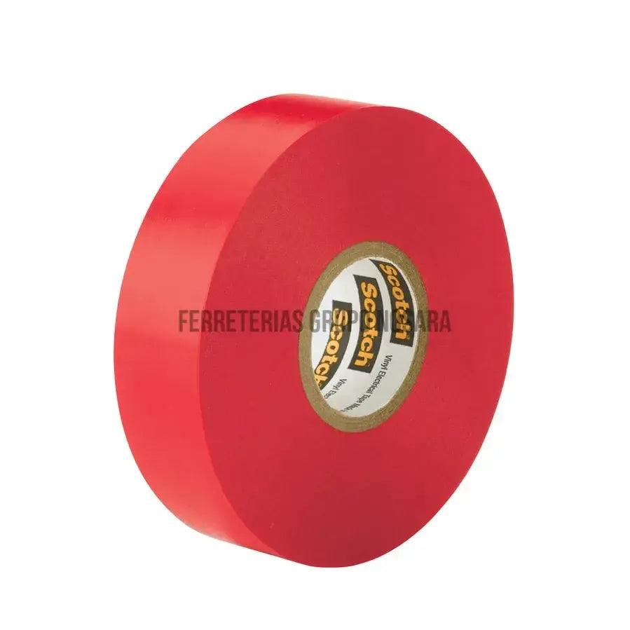Tape electrico 35 3M (rojo)-003050-054007108108