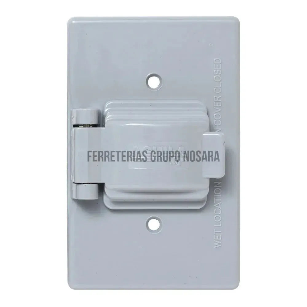 Placa sencilla para intemperie gris Eagle / 1961-003484-7441109003906