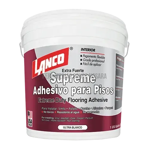 Pegamento para pisos multipropositos extra fuerte galon Supreme Lanco KA548-4-005464-718594054841