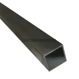 Tubo industrial hierro negro cuadrado 1" x 1" (25 x 25 x 1.50 mm) 6 metros-