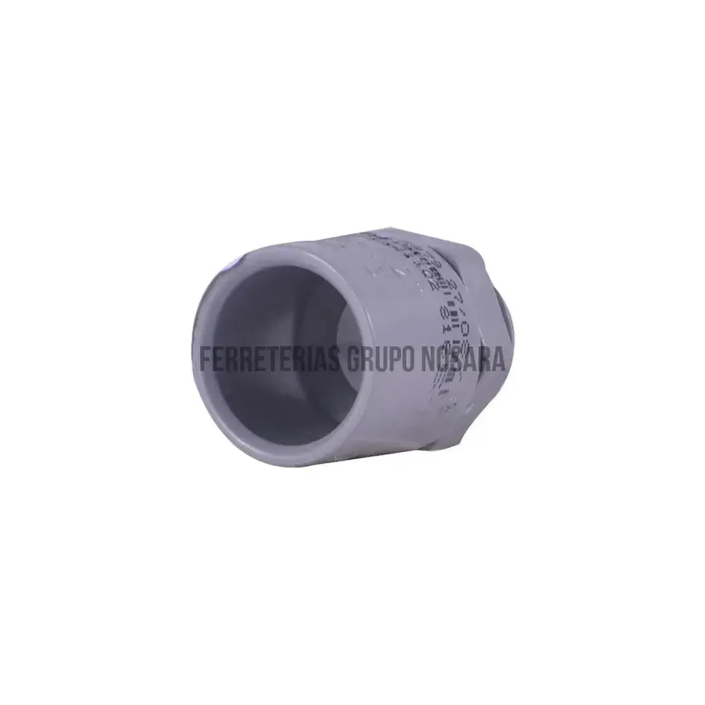 Conector conduit PVC macho tipo A 12 mm (1/2") UL-008933-7441102816596