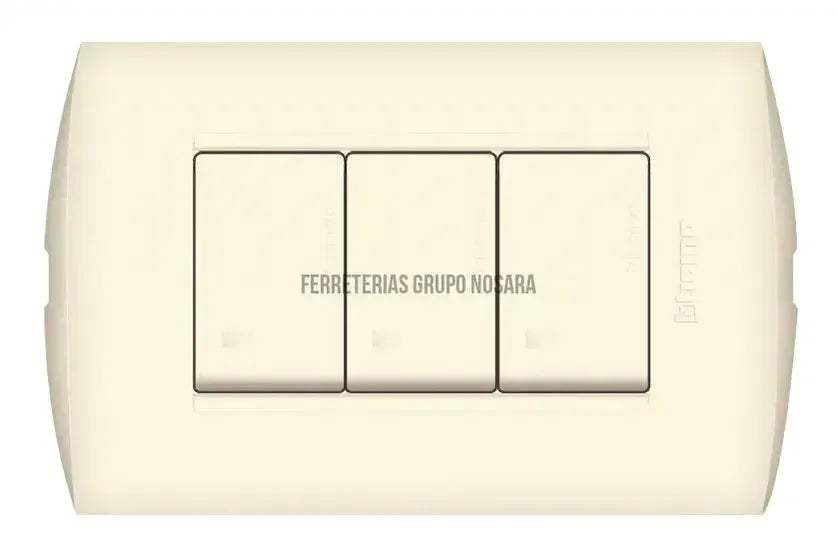 BT APAGADOR TRIPLE 15A MARFIL AE2300EM-010017-8005543452912