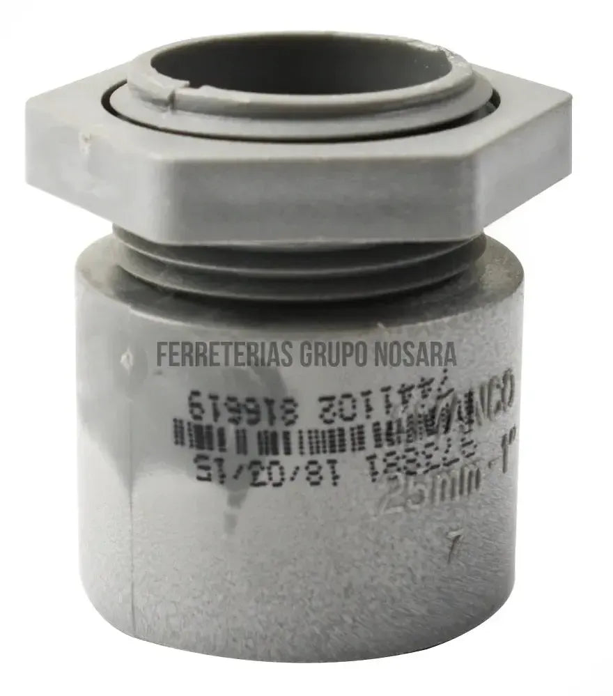 Amanco Conector conduit PVC macho tipo A 25 mm (1") UL-