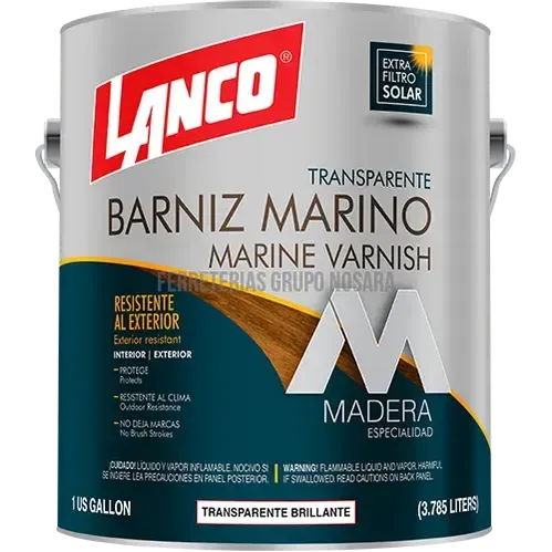Barniz marino brillante Painters lanco GLN VA972-4-010351-718594097244