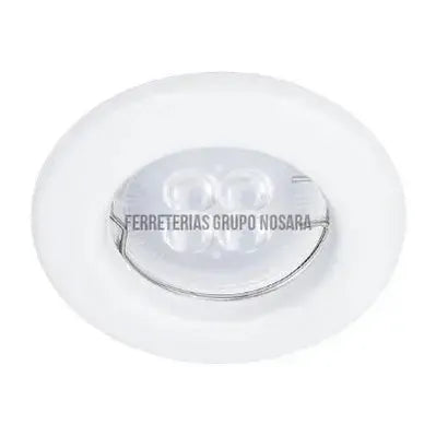 Lampara empotrada redonda GX5.3 50W 100-240V halogena blanco Alezio Tecnolite / YD-220/B-011832-7501668503870