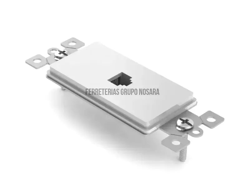 Conector para telefono RJ11 blanco Decor Eagle / UL3560-W-