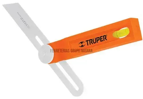 Escuadra falsa d/acero inoxidable 19cm / 6" con mango de ABS / 14382-012377-7501206630471