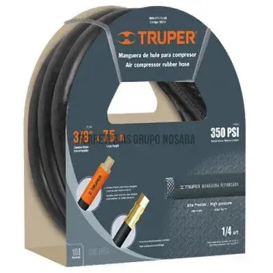 Rollo de 15 m de manguera 3/8' de hule para compresor / 19017-012829-7501206602294