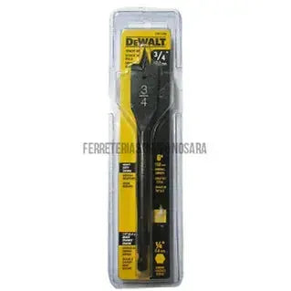 Broca para madera paleta 3/4" x 6" Dewalt / DW1578 Y-013422-028877475639