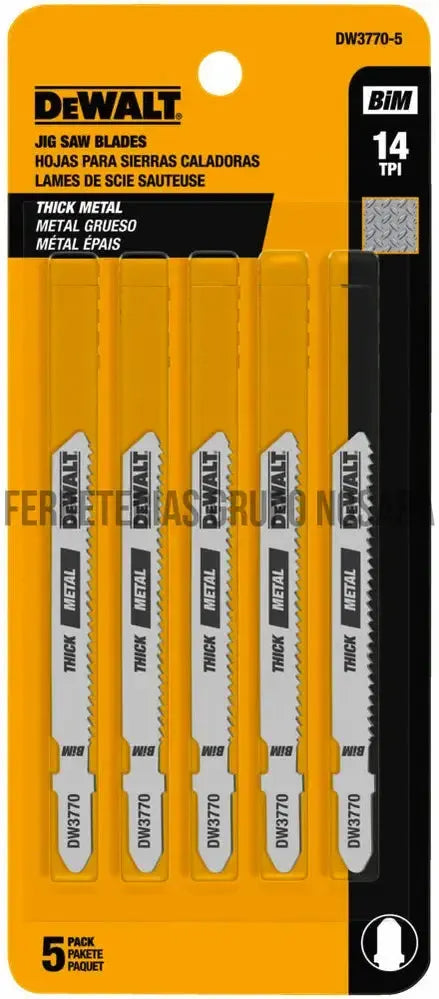 DW HOJA CALADORA T14 TPIX3 MET DW3770-5-013505-028877316086