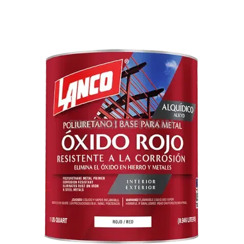 ANTICORROSIVO POLIURETANO 1/4 (MINIO ROJO) LANCO / MM100-5-014232-718594004952