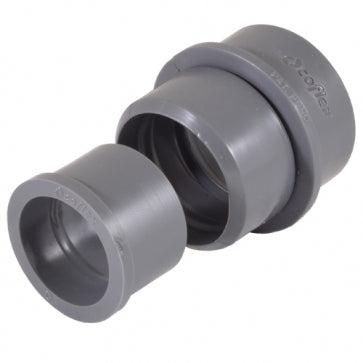 Conector universal para fregadero/lavatorio de 1-1/2" y 1-1/4"para tubo PVC Coflex P-B9030
