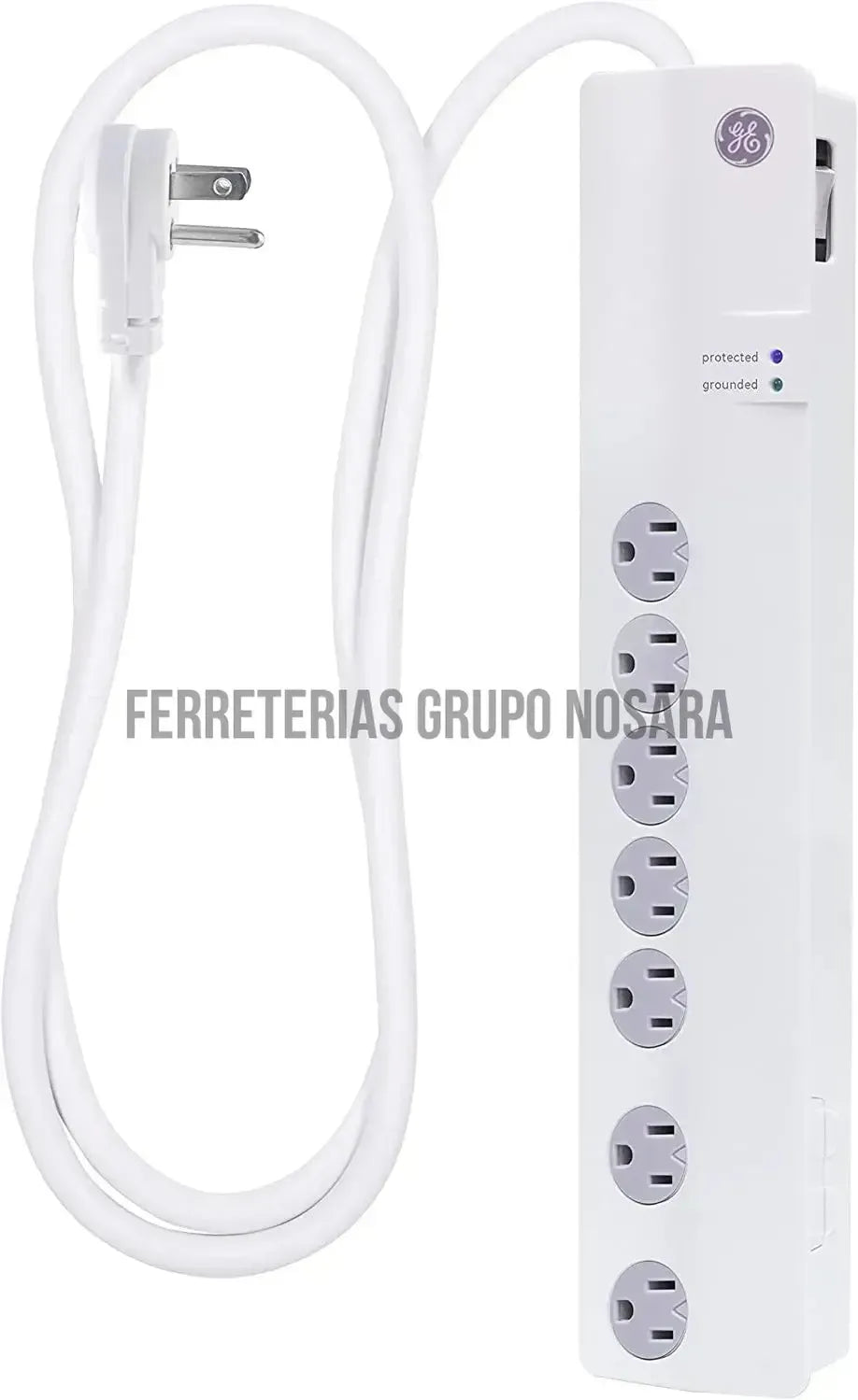 REGLETA 7 TOMAS 1200J BLANCA 34768 GE-015273-030878347686