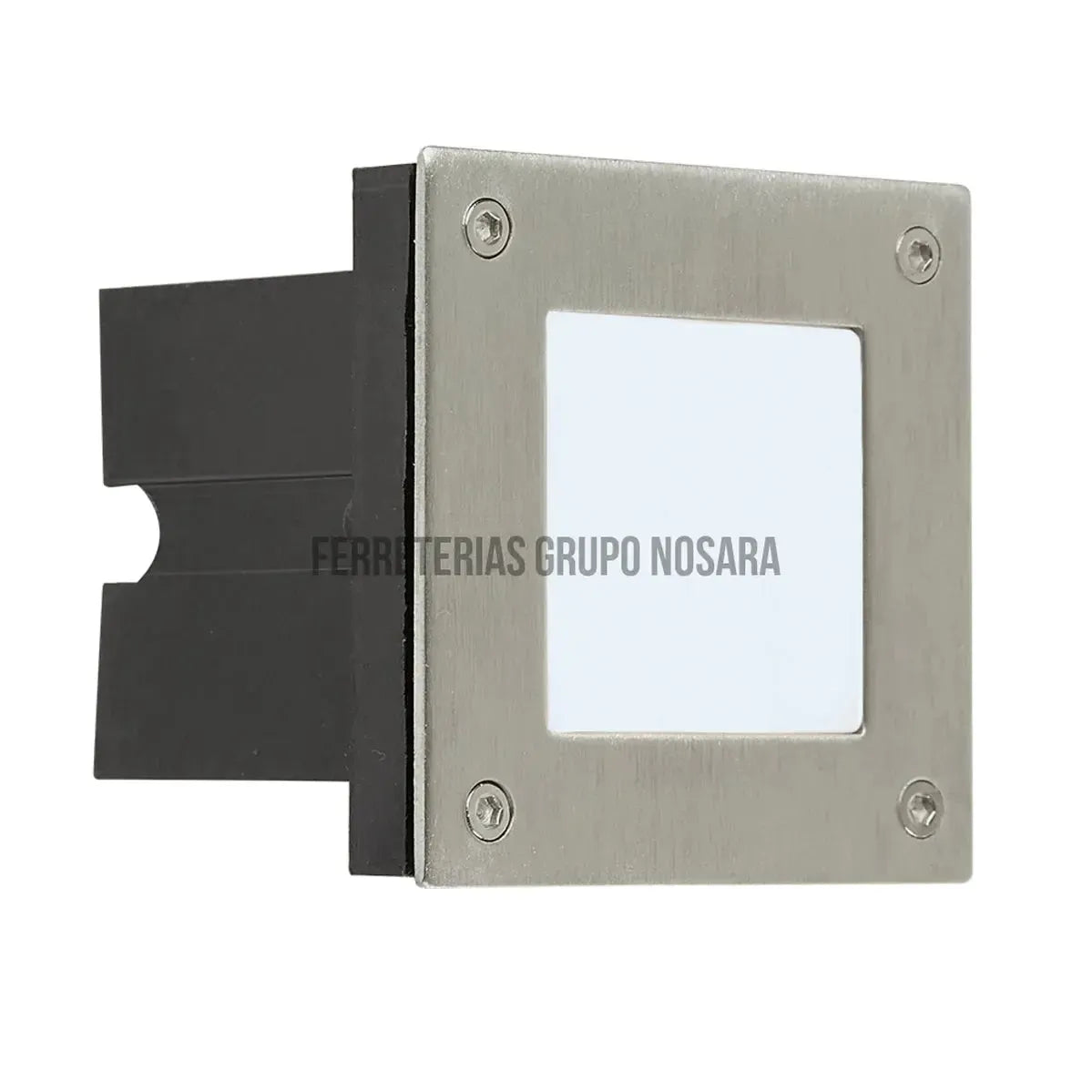 Lampara para exterior empotrada en pared LED 0.6W 100-127V 3000K IP65 satinado Cerdeña Tecnolite HLED-905/S-015472-7501668535376