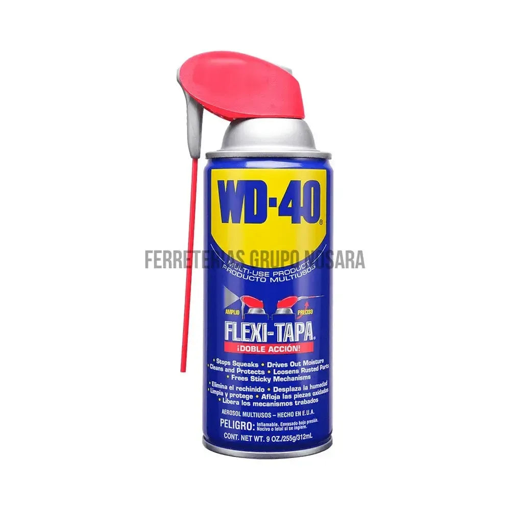Aceite penetrante multiuso tapa flexible 9 onzas WD-40-017188-079567520078