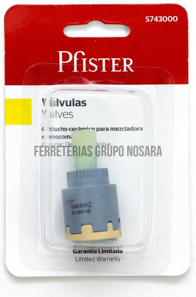 Embolo monomando Maia/Lainz 014/028/8E5 Bacci 529 Pfister S743000-017928-038877619148