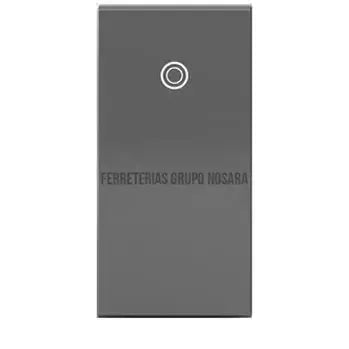 Interruptor Adorne 1 polo 3 vias 15A 1 modulo magnesio / ASPD1531M4-018249-785007022667