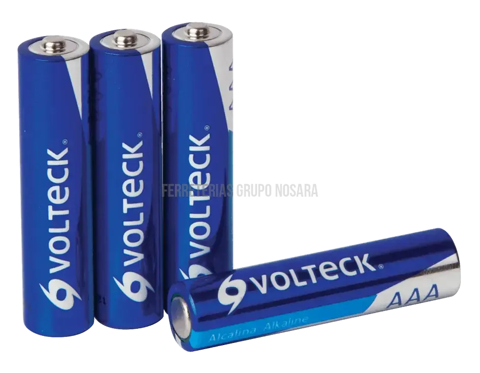 Pila AAA alcalina Volteck AL-AAA (4 por paquete)-021078-7501206657638